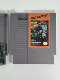 The Adventures of Rad Gravity for NES Nintendo Cartage + Sleeve Only Play Tested