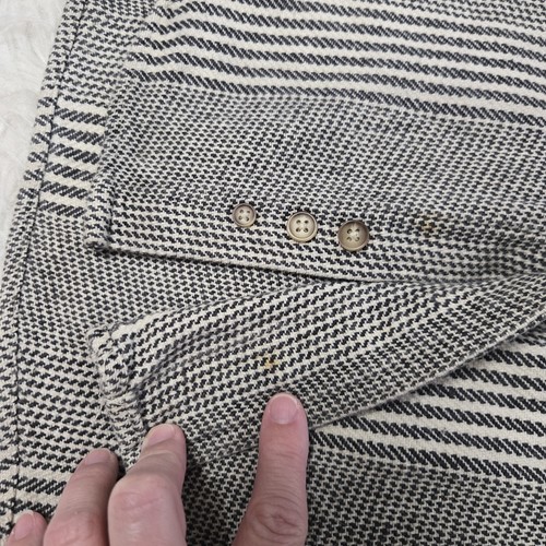 EDDIE BAUER Mens XL Button Down Shirt Long Sleeve Thick Heavy Cotton 90s Y2K - Picture 7 of 10