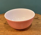Pre Owned Vintage PYREX GLASS PRIMARY PINK 2.5 QUART MIXING BOWL USA #403