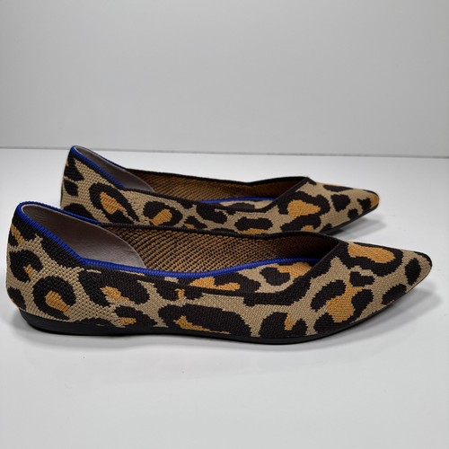 Rothy's The Point Wildcat Print Pointed Toe Slip On Ballet Flats Womens Sz 7 - Bild 4 von 7
