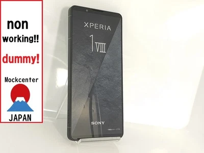 【dummy!】 SONY Xperia 1Ⅷ (color black) japan non-working cellphone - Image 1 of 2