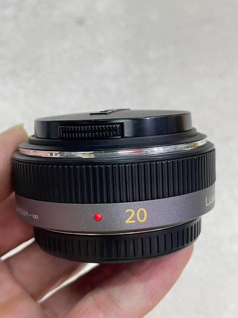 Panasonic LUMIX G 20mm F1.7 ASPH Lens Black for Micro Four Thirds