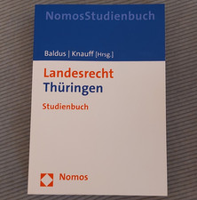 Nomos NomosStudienbuch Landesrecht Thüringen...
