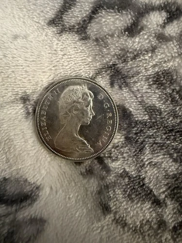 1965 Canada Silver Dollar Coin