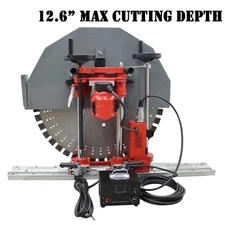12.6″ Max Cut Depth Quickly Disassemble Track Concrete Wall Cutting Machine 220V