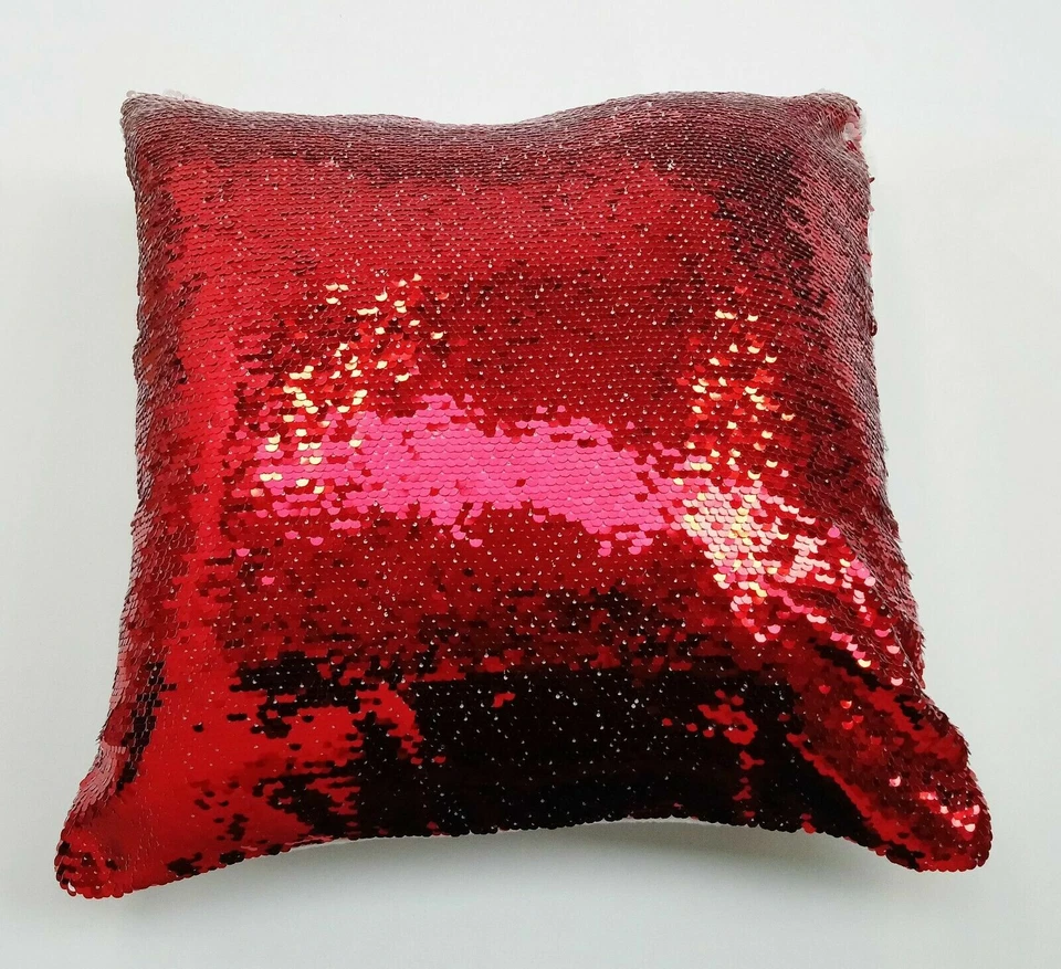 Personalised Sequin Cushion Magic Mermaid Photo Reveal Pillow Case & Filling - Image 3 of 3