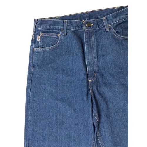 Carhartt Jeans Mens 36 FR Flame Resistant Workwear 5-Pocket Chore Work Pants - Picture 3 of 15