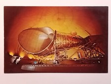 Giant 380 Ton Radio Antenna Andover Earth Station International Comsat Postcard