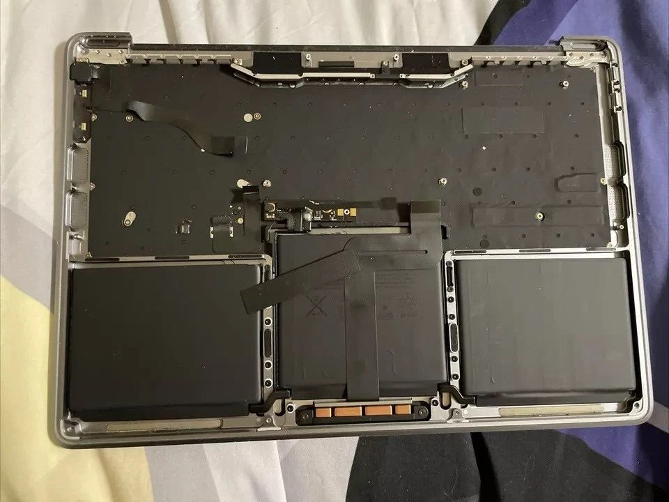 Apple Per Macbook Pro Retina 13” A1708 2978 2016 Tastiera IT Touchpad Argento A - Immagine 2 di 2