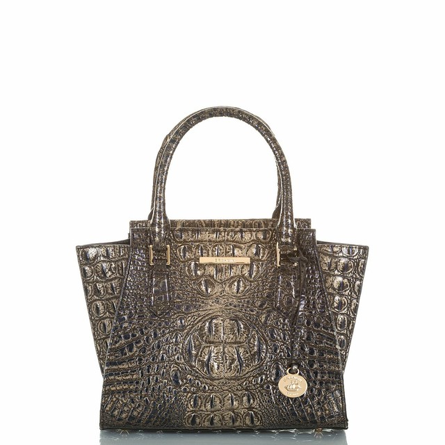 brahmin metallic handbag