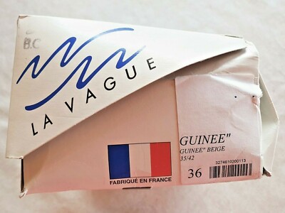 CHAUSSONS/BALLERINES BLEU BREST taille 39 La Vague neufs