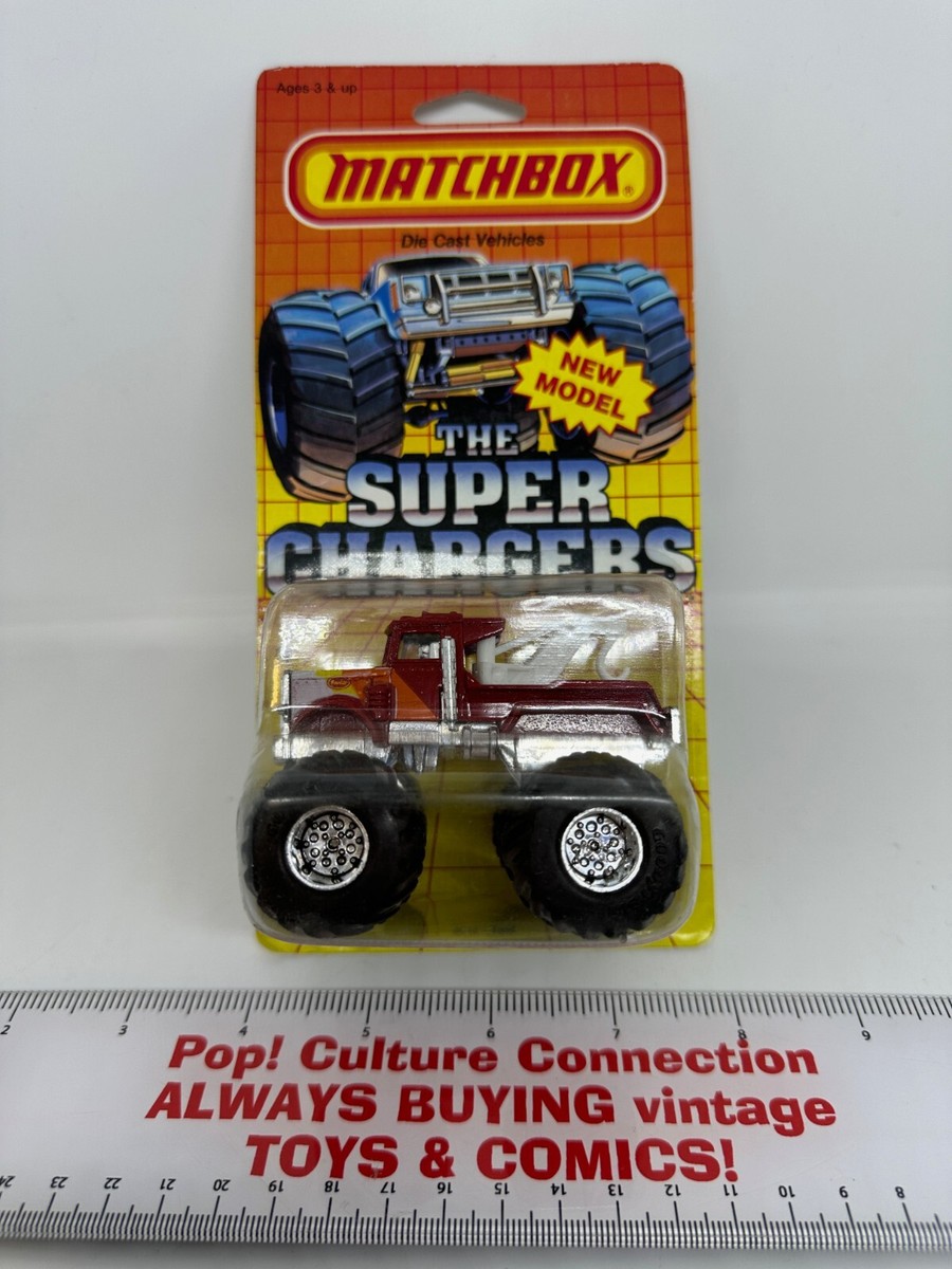 Vintage Matchbox Super Chargers SC10 Toad Monster Truck New Sealed