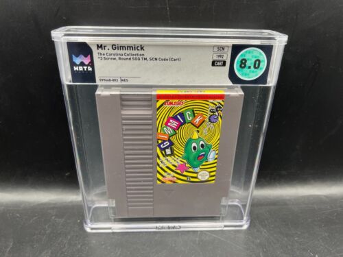 AUTHENTIQUE MONSIEUR Module Gimmick PAL-B SCN Nintendo NES Jeu WATA 8.0 Cart - Photo 1 sur 6