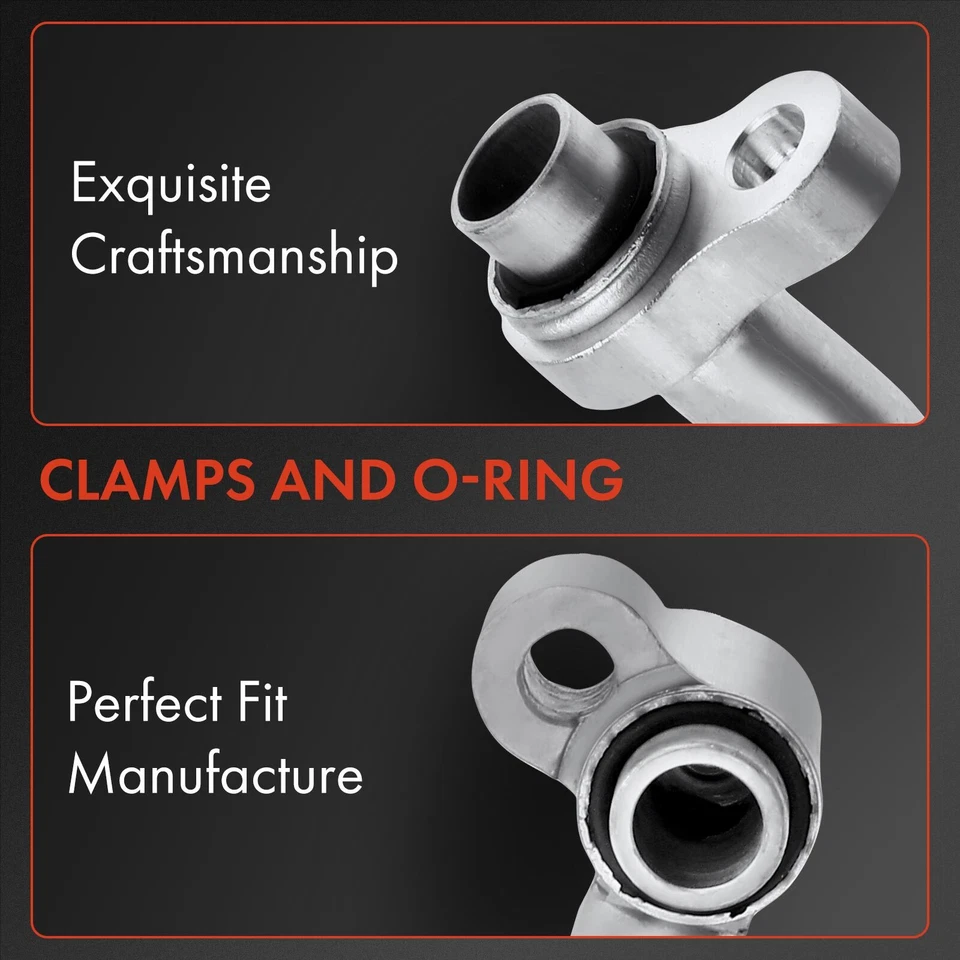 Manguera de línea de succión de aire acondicionado para Chrysler 200 Dodge Avenger 2008-2014 2,4 L baja presión Foto 2 de 4