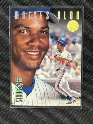 Moises Alou 1996 Leaf Studio Silver One OF One Hundred Expos #101