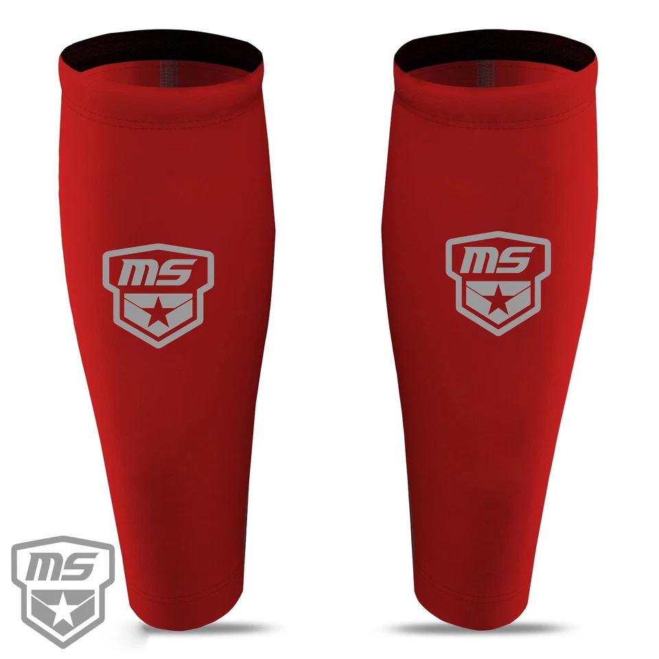 Compression Running Calf Guard Pair, Lycra Support Sleeve for Training & Recover - Image 3 of 4