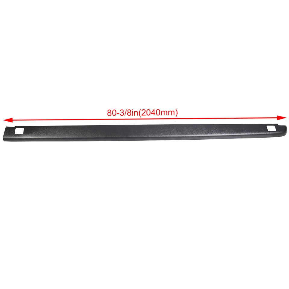 Ajuste para Dodge Ram 1500/2500/3500 2002-2009 tapa de riel de plataforma de 6'4" con cubierta superior de agujero Foto 3 de 4