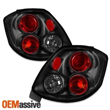 Fits 03-05 Toyota Matrix Base Xr Xrs Wagon JDM Black Tail Brake Lights Lamp Pair