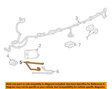 GM OEM 18-21 Blazer Rear Bumper Electrical Components-Sensor 23366530