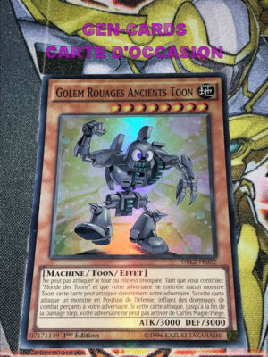 Yu Gi Oh GOLEM KARTE ALTE RÄDER TOON DRL2-FR022