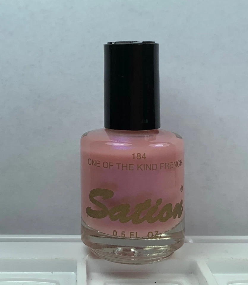 Original SATION Nail Lacquer ONE OF THE KIND FRENCH #184 - 0.5oz Brand New