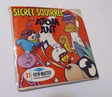 SECRET SQUIRREL AND ATOM ANT 1966 3D VIEW-MASTER 3 REEL PACKET NEW SEALED