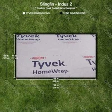 Tyvek Footprint for the Slingfin Indus 2 Tent
