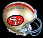 Joe Montana Signed Full Size Authentic 49ers Pro Line Helmet VSR-1 JSA