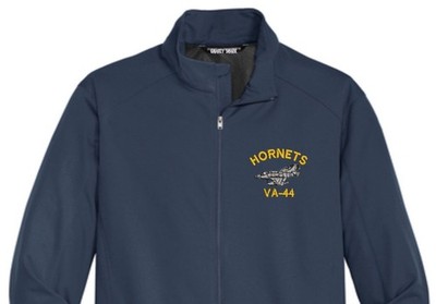 VA-44 HORNETS A-4 SKYHAWK.  Soft Shell Jacket.  New.  U.S. Navy