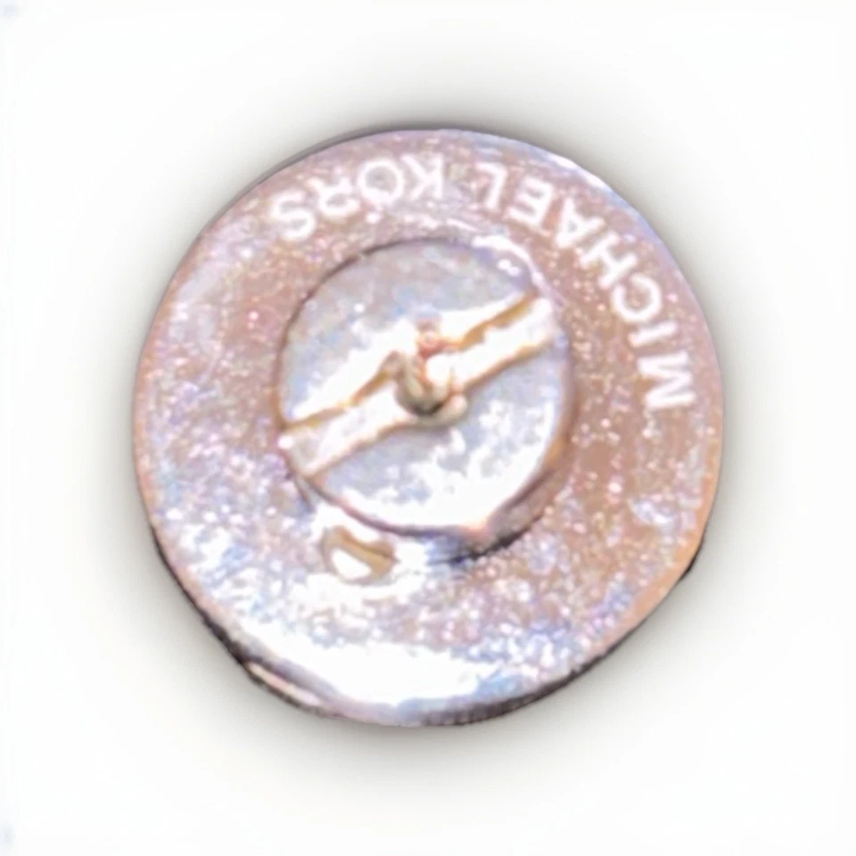 Michael Kors MK Black White Silver Stainless Steel Stud Earrings Whimsigoth - Image 4 of 4