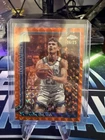 2025 Topps Chrome Basketball Geometric Orange Refractor Tristan da Silva #173