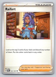 Raifort 161/167 Uncommon Twilight Masquerade Pokemon TCG