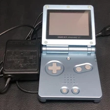 Game Boy Advance SP Pearl Blue main body + genuine charger