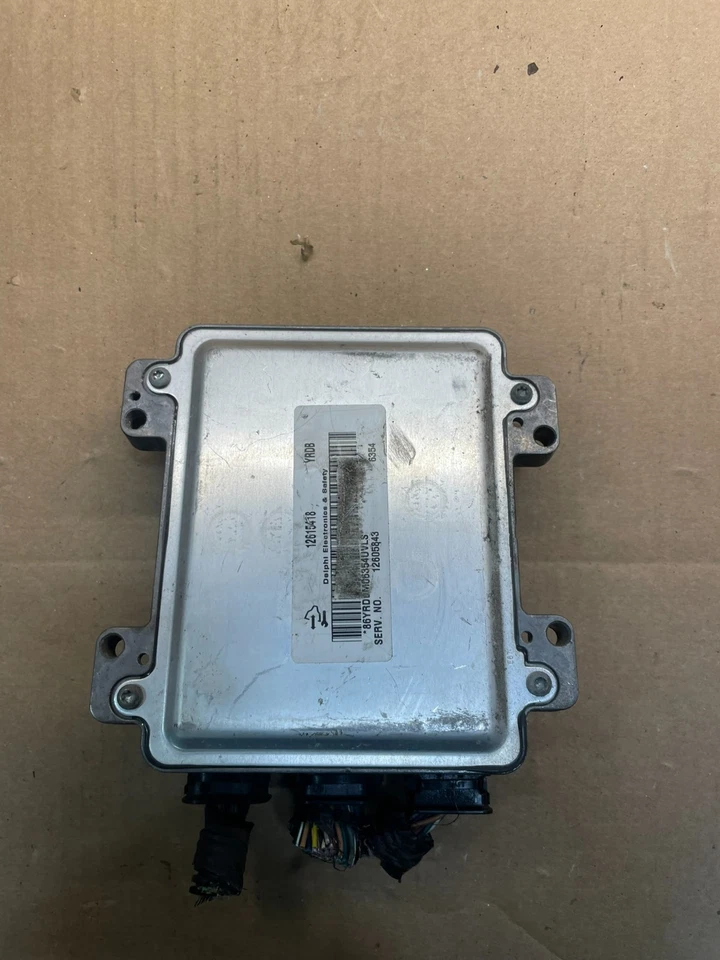 GMC Acadia Traverse 2007 2008 módulo de unidad de control del motor ECM ECU u9181 DG Foto 3 de 4