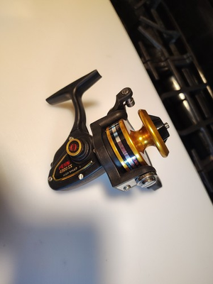#ad VINTAGE PENN 4300 SS SPINNING REEL GRAPHITE BODY HIGH SPEED 🫧 CLEAN ... $120.00
