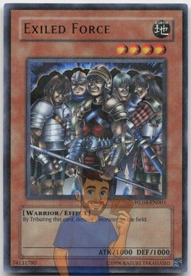 Exiled Force HL04-DE001 Ultra Rare Lightly Played Yugioh