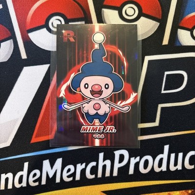 Rare Full Art Team Rocket Pokemon Card Database Mime JR. Low Pop Card