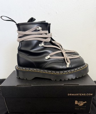 Rick Owens X Dr. Martens 1460 Bex Leather Boots (US Men Size: 7) (Authentic)