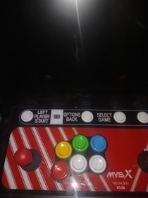 SNK NEOGEO MVSX Arcade Console Retro Gaming with 50 Classic NEOGEO Games