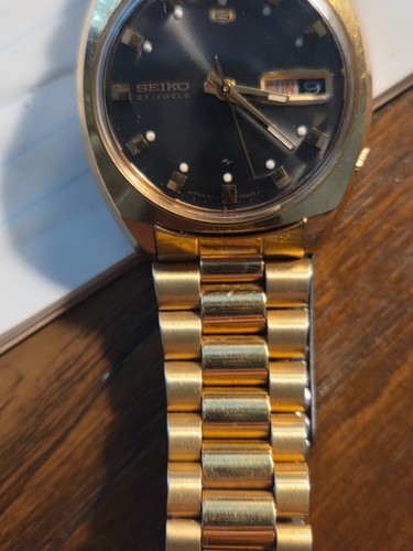 1968 SEIKO 5 5126-7000 Black Dial - Single Owner Vietnam War PX Purchase - Picture 2 of 10