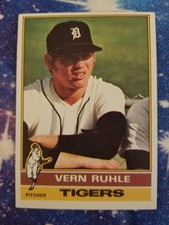 1976 Topps - Vern Ruhle #89 - Tigers Pitcher