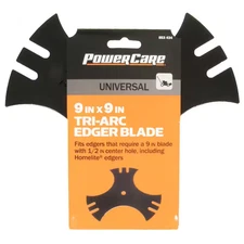 9 in X 9 In. Universal Tri-Arc Edger Blade with 1/2 In. Connection