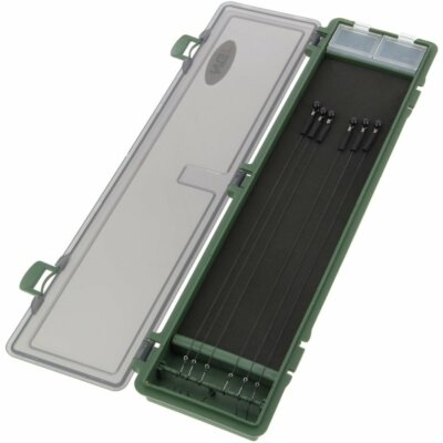 NGT Vorfachbox Hakentasche Rig Wallet Rigboard Tacklebox Karpfenmontage Stiffrig