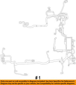 FORD-OEM-11-12-Flex-3-5L-V6-Wiring-Harness-Wire-Harness-BA8Z14290N