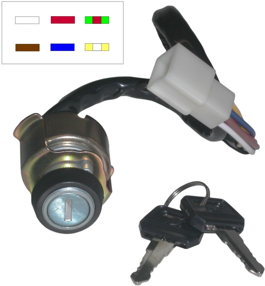 IGNITION SWITCH 6WIRE KAWASAKI Z650, B,D,F 1976-81 | eBay
