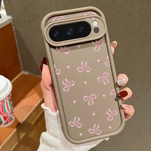 Girls Phone Case For Google Pixel 9 Pro XL 8 Pro 8A Silicone TPU Soft Pink Cover - Picture 16 of 27