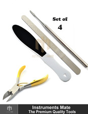 Toe Nail Clipper Diamond Deb Nail File Foot Rasp Manicure Pedicure Kit Chiropody