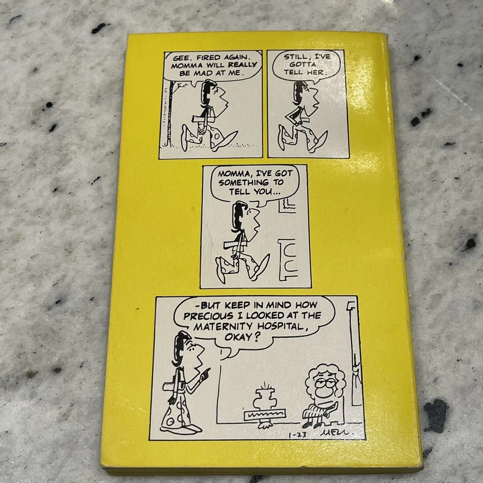 Momma We’re Grownups Now Mel Lazarus Vintage Paperback Book 1979 - Image 2 of 4