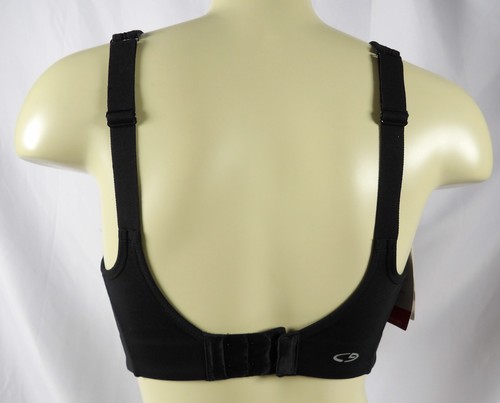 Champion Power Shape Max Black Sports Bra High Support 34DD Convertible Straps - Picture 4 of 8