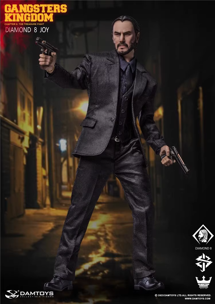DAMTOYS 1/6 GK028A Gangsters Kingdom DIAMOND 8 JOY Action Figure
